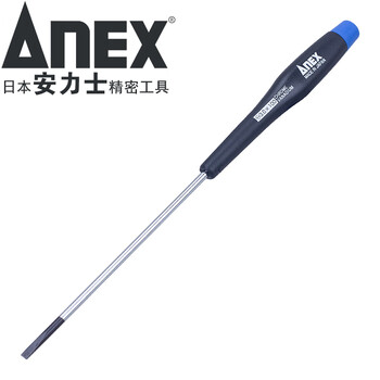 Anex precision screwdriver no.3450 slotted screwdriver model screwdriver 3.0x100mm slotted screwdriver