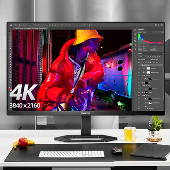 32-inch 4k monitor ultra-clear office drawing computer screen 27 design high-definition 32e1n5800l 32e1n58