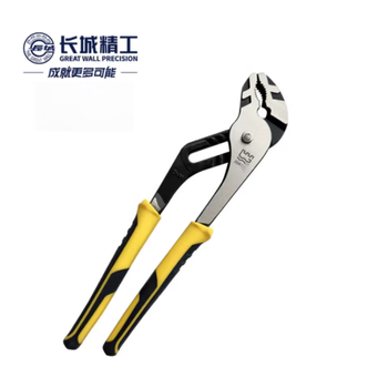 Great wall seiko professional-grade two-color handle water pump pliers multi-functional adjustable water pipe pliers 300mm (12) 204112
