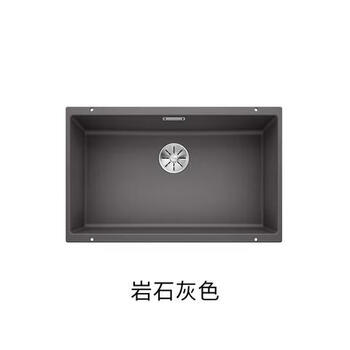 Blanco imported from germany blanco granite sink 700u kitchen quartz stone sink single basin 523442 rock gray 523443