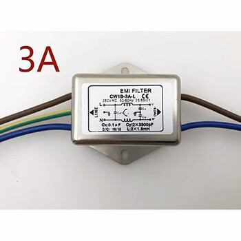 Mexemina single-phase ac filter 110v220v dc anti-interference purification belt line servo frequency conversion audio car power supply