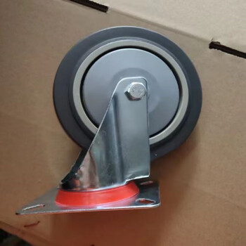 Kaimujie hotel room multifunctional cleaning white cleaning hand push linen cart factory dormitory office area work service pocket hygiene service cart accessories universal wheel *1