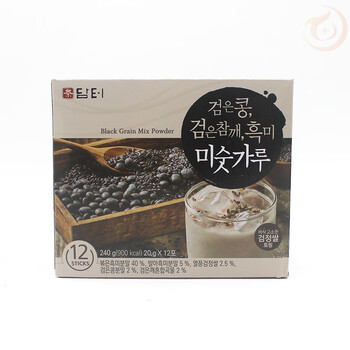 Keba korean dante ginger red dates double and five grains pumpkin porridge corn silk tea cassia seed barley tea bag herbal tea black grain powder one box 240g (12 sticks)