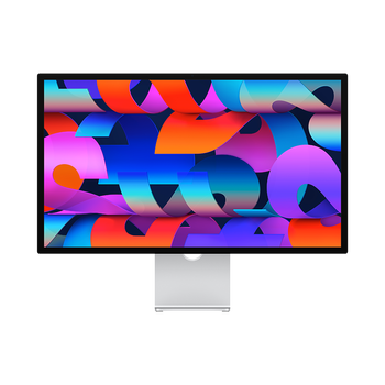 95% new apple/apple studio display 27-inch 5k retina display monitor computer screen-nano textured glass with vesa bracket converter