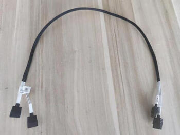 Original amphenol sata3.0 data cable sas cable server ssd solid state sata hard drive cable 0mvc8x 2 pieces in a set amphenol length 52 cm others