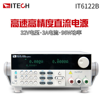 Itech programmable dc regulated power supply, adjustable linear dc source, high-precision programmable power supply it6100b series it6122b (32v/3a/96w)