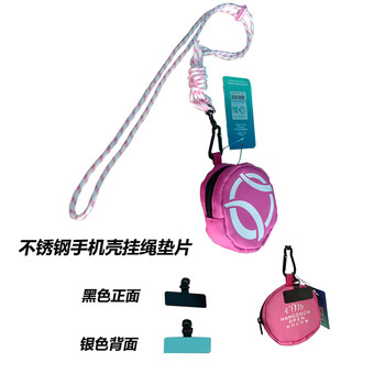 Zhenyuan authentic guaranteed olympic supplier hangzhou tennis open internet celebrity popular mini shoulder bag can be hung with mobile phone for portability rose red