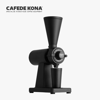 Cafede kona g-one pro electric bean grinder 60 flat knife coffee grinder single origin coffee bean grinder black ck5300