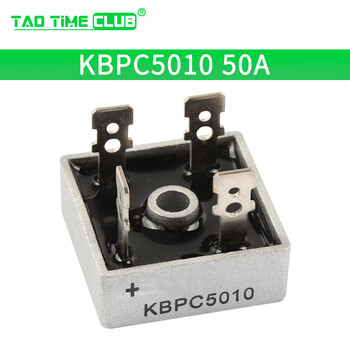 Single-phase rectifier bridge module ac to dc 12v24v220 charger rectifier bridge kbpc3510/5010 kbpc5010