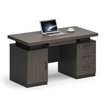 Office desk and chair financial desk and chair combination desk and chair single desk 1400w*700d*750h thickened 50mm table