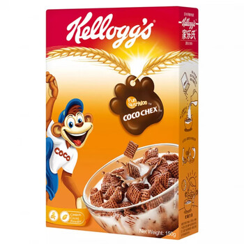 Kellogg's imported from south korea kellogg's cereal crispy ready-to-eat nutritious cereal breakfast drink 150g kellogg's cereal crispy 150g*2 box