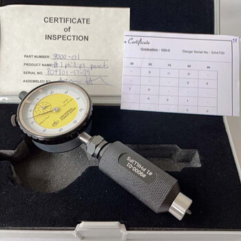 American global cross groove depth gauge pass and stop gauge dial indicator phillips9000-#1#2#3#4 9000-00, no. 0 tax not included
