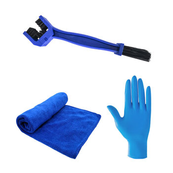 Wd-40 motorcycle chain cleaning tool set