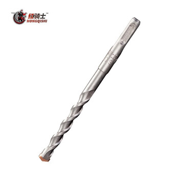 Red knight impact drill square shank four pits round shank two pits two slots through the wall cement concrete wall electric hammer drill bit m10*150 round shank two pits two slots