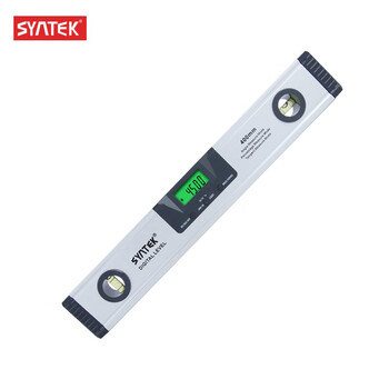 Syntek digital level electronic laser angle meter multi-purpose magnetic double bubble 400mm