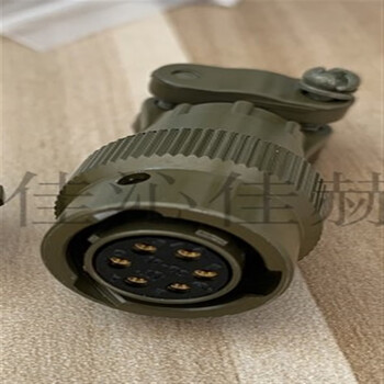 Imported ms3116f106s us military standard ms26482 series aviation plug 6-core gold-plated snap connector military green device military green