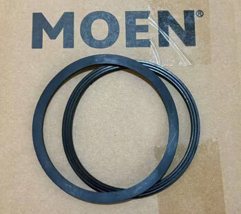 Moen removable moen stainless steel sink drain bowl gasket plug sb10 sb13 sb18 moen sb10/18 drain upper + lower gasket
