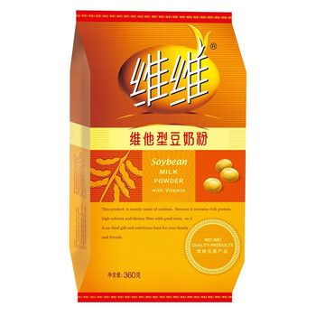 Vv soy milk powder vita type 760g small packet nutritious drink breakfast meal replacement students middle-aged and elderly soy milk powder 360g vita type soy milk powder * 1 bag (about 11 small bags