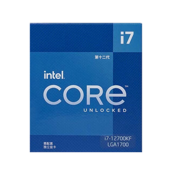 90% new 12th generation intel core intel i7-12700kf desktop cpu processor 12 cores 20 threads single core turbo frequency up to 5.0ghz 25m l3 cache