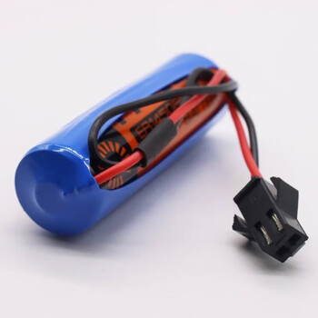 Ouhuayuan er14505m water meter battery no. 5 battery 3.6v flow meter battery er14505h with plug