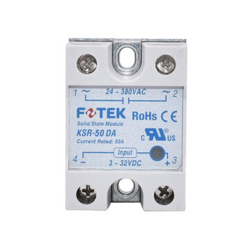 Yue changsheng fotek yangming solid state relay ksr-40dae/10da/25da/50da/75dae-h ksr-75da dc control ac 75a