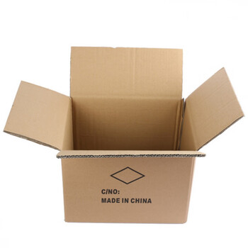 Yishu five-layer corrugated carton manufacturer 45*25cm postal box express box moving carton 45*25*35 five-layer ab tile