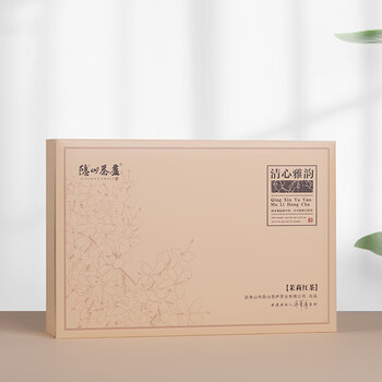 Yinshan tea house pure heart and elegant charm. jasmine black tea (150g, gift box) the perfect combination of wuyi black tea and jasmine