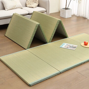 Half-sheng japanese-style folding tatami mat, coconut palm mattress, rush dense path mat, sleeping mat, sleeping mat, customizable size, please contact customer service