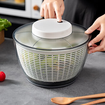 Onlycook household electric dehydrator dehydrator drain basket vegetable basket salad vegetable spinner water spinner single
