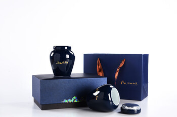 Dajing zhishan genuine lapsang souchong black tea strong flavor gift box can 240g natural return gan personal enterprise jiangshan picturesque double can (blue lapsang souchong 240g