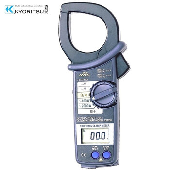 Kretz japan kyoritsu clamp meter electrician high-precision digital ac and dc clamp meter current clamp multi-meter model 2002r (true effective value)