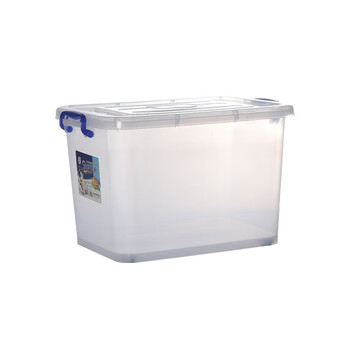 Ningxun transparent storage box parts sorting and storage file box for each team in the logistics department, extra large size 42*29.3*23