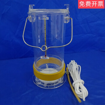 Plexiglas water collector stainless steel water sampler deep water sewage water sample collector sampling bottle 304 material thickened stainless steel 5 liters 304 stainless steel
