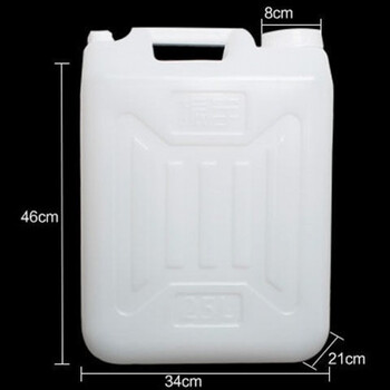 Customized plastic bucket 20 liters 25 liters 50 catties 30 liters 60 catties wine barrel diesel barrel kettle oil bottle water storage bucket 25l 50 catties thickened (1.2kg)