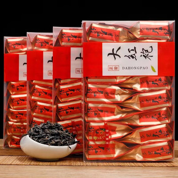 My village dahongpao oolong tea wuyishan tea rock tea cinnamon strong flavor tea special bulk bag dahongpao pc box 4a500g