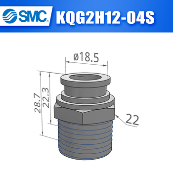 Stainless steel connector kqg2h04 kqg2h06 kqg2h08/10/12/14-m5/01s/ kqg2h12-04s