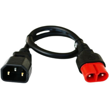 Chushi tailing electric battery car charger cloud plug adapter line square hole output line to cloud plug adapter tailing cloud adapter three teeth (20cm)