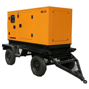 Dongming dongming 30kw construction mobile trailer type small weifang diesel generator set gf2-30w(t)