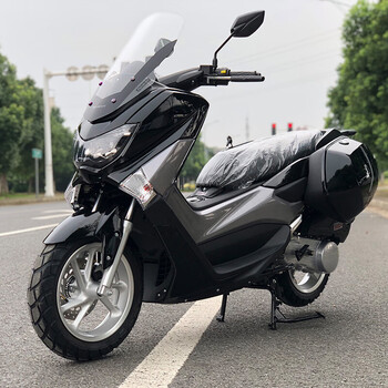 150cc national iv scooter yamaha motorcycle fuel electronic injection can be branded new black + standard version + three boxes