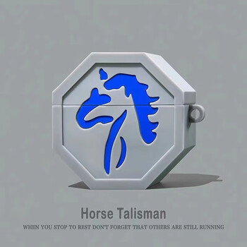 Yikuledian cartoon dragon talisman 2025 new air.podspro3 protective cover apple air.pods pro2 earphone protective cover apple second and third generation protective cover horse talisman apple airpods pro3 latest model