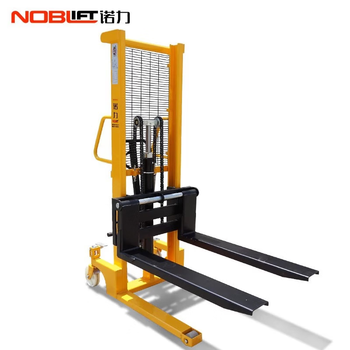 Nolidun manual stacker sfh 1 ton lift forklift 2 ton loading and unloading elevated pallet truck 1.5 ton hydraulic stacker 1.5 ton lift 1.6 meters