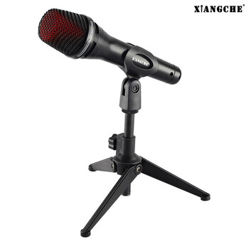 Xiangche microphone stand recording handheld microphone stand desktop condenser microphone triangle lift stand live broadcast karaoke shockproof triangle stand