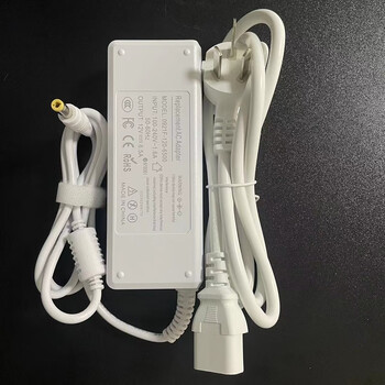 All-in-one computer external power supply dc port round port desktop adapter 12v-6.5a12v7a19v5a black and white national standard 12v6.5a default white