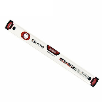 Kapro705 new level ruler imported anti-fall aluminum alloy thickened vertical window strong magnetic level ruler high precision 705-40pm-80cm strong magnetic