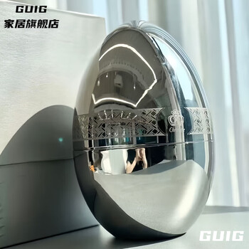 Guig germany imported quality mood egg mood large silver egg tableware stainless steel western-style knife, fork and spoon 24-piece set silver egg small dior joint model european version large silver egg + walnut_reproduction.