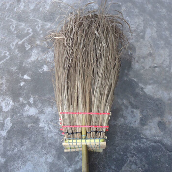 Outdoor sanitation broom, sunflower bone big bamboo broom, street sweeping water sunflower broom, road sweeping bamboo branch sweeping real sunflower broom, thickened and durable broom
