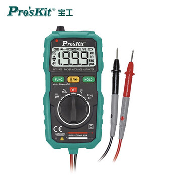 Baogong (pro skit) mt-1508 multi-function digital display smart pocket household high-precision fully automatic small multimeter