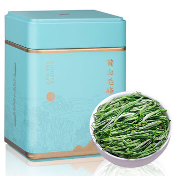 Fumingyuan huangshan original maofeng tea green tea mingqian new tea anhui original sprouts 1 can 90g