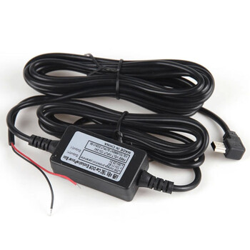 Driving recorder special step-down cable 12v to 5v low voltage protection car modification circuit 24-hour power supply safety step-down cable dedicated recorder step-down cable mini usb socket