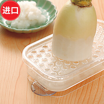 Japan imported kitchen grater, vegetable grinder, fruit grinder, children's food supplement grinder, household ginger and garlic grinder, potato grinder, carrot grater, apple grinder, transparent